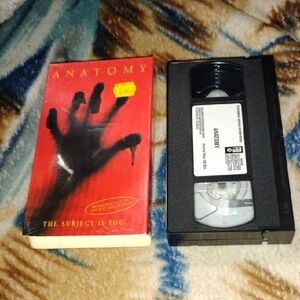 Vintage Anatomy VHS Horror Movie RARE SCREENER DEMO COPY!